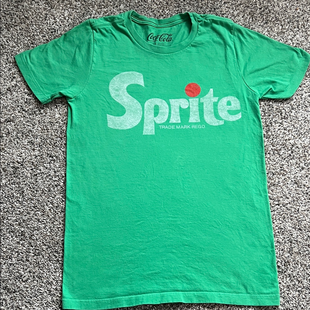 Coca Cola Brand Green Sprite Tshirt Coca Cola Brand Green Sprite Tshirt